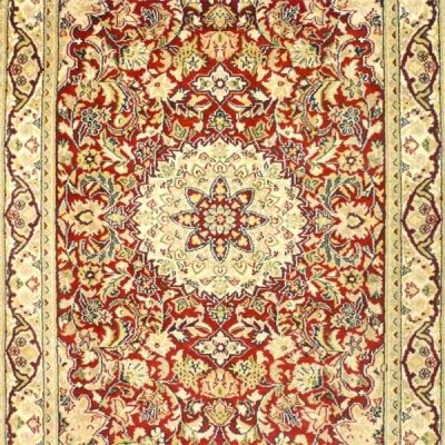 画像2: 【3200】ペルシャ絨毯　カシミア＆ウール（赤）