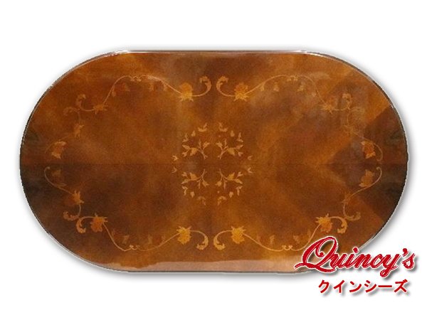 画像2: 【6222】イタリア製　象嵌ダイニングテーブル（１５０ｃｍ） (2)